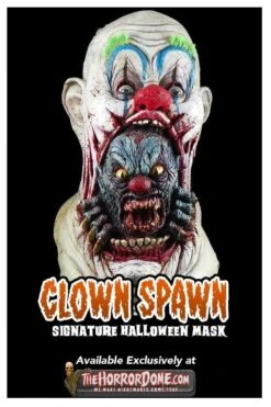 "Clown Spawn" HD Studios Pro Mask 8 "Clown Spawn" HD Studios Pro Mask -Halloween Mask Store clown spawn hd studios pro halloween mask 28753797382192