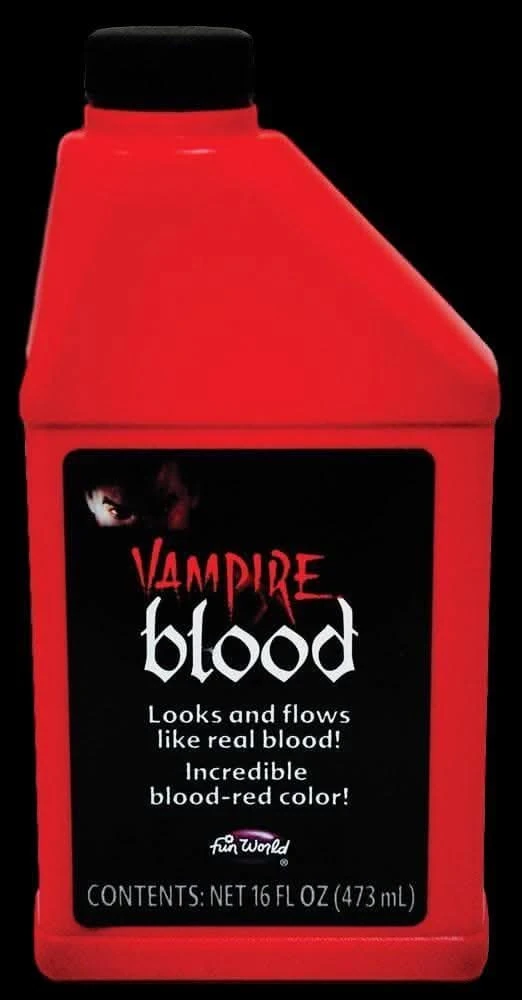 "Fake Blood - Pint Bottle" Halloween Costume Accessory 1 "Fake Blood - Pint Bottle" Halloween Costume Accessory