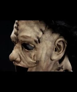 "Leather Hood" Silicone Mask -Halloween Mask Store leather hood silicone halloween mask with hair 20360382593