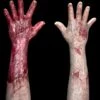 "Meatbag Hands" Silicone Halloween Gloves