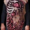 Movie Quality Gutted Zombie Chest" Halloween Costume Accessory