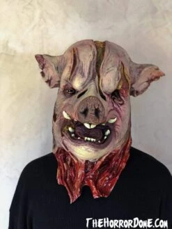"Pig Head" HD Studios Pro Mask -Halloween Mask Store pig head hd studios pro halloween mask 28692683751472