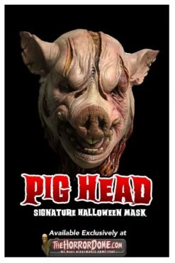 "Pig Head" HD Studios Pro Mask -Halloween Mask Store pig head hd studios pro halloween mask 28733193519152