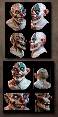 "Rot The Clown" HD Studios Pro Mask -Halloween Mask Store rot the clown hd studios pro halloween mask 8704273409