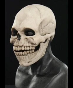 "Skull Hood" Silicone Mask -Halloween Mask Store skull hood silicone halloween mask 20360422785